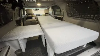 SUV Camping Conversion | Folding Sleep Platform & Workspace [4Runner Overlanding]