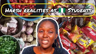 Market Vlog in Nigeria: monthly market shopping as a Nigerian student,food prices change #marketvlog