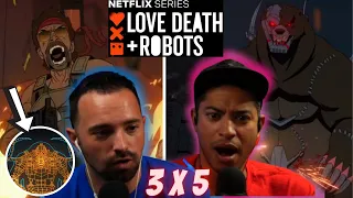 Netflix Love Death + Robots 3x5 | KILL TEAM KILL | REACTION! Volume 3 Episode 5