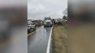 3 Rescued From Truck After Crash In Frederick County