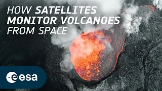 Monitoring volcanoes from space