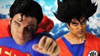 Goku vs Superman. Epic Rap Battles of History