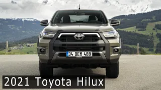 New Toyota Hilux 2021 for Europe - Interior, Offroad Test Drive // Facelift version