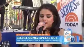 Selena Gomez - Same Old Love - Live on Today Show 12/10/2015