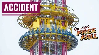 🎢ACCIDENT effroyable sur une TOUR DE CHUTE 🇺🇲 Orlando Free Fall à Icon Park - EDB World #137