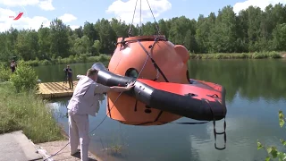 Космонавты учатся выживать на воде