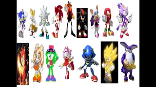 All  characters from Sonic the Hedgehog series and ocs sings I'm blue (DA BA DEE) part 1