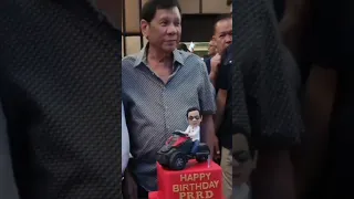 "PRRD Celebrating his 78th Birthday " "Rodrigo Duterte 78th Birthday"#PrrdBirthday #Duterte #Prrd
