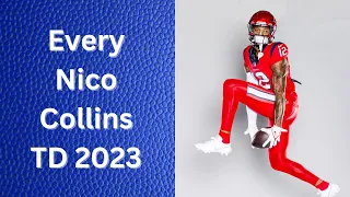 Every Nico Collins Touchdown from the Texans 2023 Season