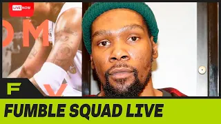 Kevin Durant So BORED! Caught Watching NSFW IG Live After He Showed Up In Comments! | Fumble LIVE