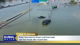 Dubai, a city in the desert, is clearing waterlogged streets and drying out flooded homes