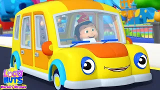 Wheels On The Taxi, Cartoon Vehicles + More Kindergarten Rhymes for Kids