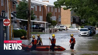 U.S., China hit hard by torrential rain and deadly floods