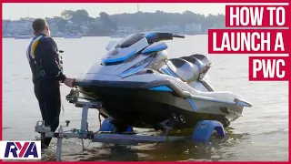 HOW TO LAUNCH A PERSONAL WATERCRAFT - PW TOP TIPS (Jetski)