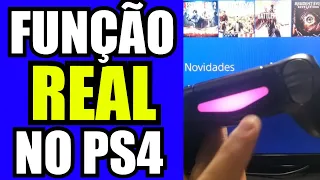 Você provavelmente nunca soube o MOTIVO disto no controle do PS4