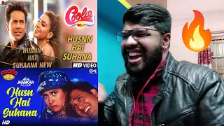 Husnn Hai Suhaana New VS Old - Coolie No.1 Reaction| Varun,Govinda|Sara,Karishma| Chandana, Abhijeet