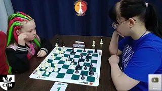 Vladimirova. Irkutsk. Chess Fight Night. CFN. Blitz