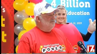 RAW VIDEO: NC winner of $344 million Powerball