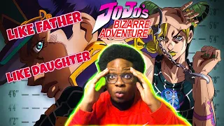 NON JOJO FAN REACTS - To Every Time Jolyne Acted Like Jotaro Reaction !