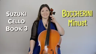 Boccherini: Minuet | Suzuki Cello Book 3 - Song 3