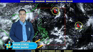 Public Weather Forecast issued at 4PM |  September 10, 2023
