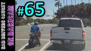 Motorcyclist MAD At Red Light Runner [Crazy Drivers] | Driving Fails № 65