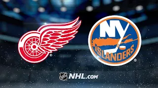 Nelson caps hat trick in OT as Isles beat Wings, 7-6