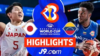 Japan 🇯🇵 vs Venezuela 🇻🇪 | J9 Highlights | FIBA Basketball World Cup 2023