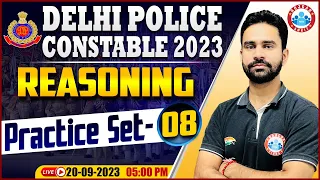 Delhi Police Constable 2023 | Reasoning Practice Set 08, DP Reasoning PYQs, Reasoning By Rahul Sir