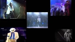 Michael Jackson- Smooth Criminal Through the Years [1988-2009] Comparison 100% Sincronized [HD]