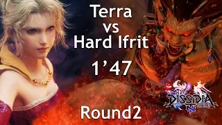 Dissidia NT- Terra vs Ifrit (Hard) 1’47 - Final Fantasy Summon Battle