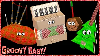 "Christmas Around the World!" – Baby Sensory Music Video – Holiday Medley with 37 Instruments