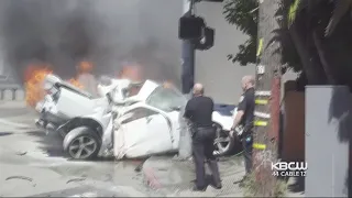 Pursuit Of Suspected San Francisco Kidnappers Ends In Fiery East Bay Crash