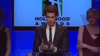 Andrew Garfield at the Hollywood Film Awards