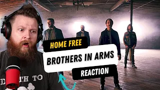 Reaction to Home Free - Brothers in Arms - Metal Guy Reacts