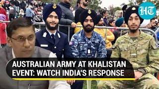 India slams presence of Australian Sikh soldiers' at pro-Khalistan event | 'Matter taken up...'
