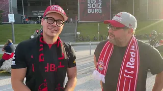 Fanstimmen vor dem Spiel FC Red Bull Salzburg vs Real Sociedad