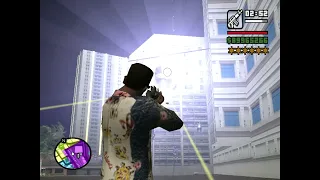 GTA Underground Haitians And Cholos Gang War + Six Stars Wanted Level Escape Part 1