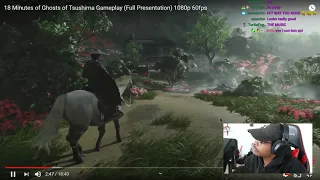 ImDontai Reacts To Ghost Of Tsushima (Full Presentation)