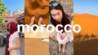 4 days in morocco 🏜️ marrakech, camping in the sahara desert