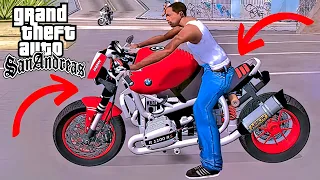 Secret BMW R1100RS Bike Location in GTA San Andreas (Cheat Code)