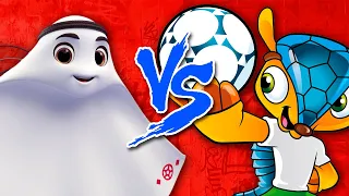 Fuleco Vs. La'eeb - Batalha de Rap - Mascote da Copa do Mundo do Brasil Vs. Mascote do Catar