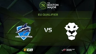 Vega Squadron vs AD Finem, Boston Major EU Qualifiers