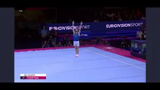 El israelí Artem Dolgopyat ganó el oro en el Campeonato Europeo de Gimnasia Artística en Múnich