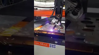 CNC PLASMA Bevel cutting with the power source XPR300