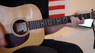 Coldplay - Arabesque guitar cover w original live tuning (see description)