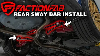 How to Install a Rear Sway Bar - Subaru WRX/STI