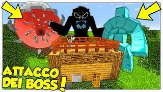 I BOSS GIGANTI ATTACCANO LA NOSTRA CASA! - Minecraft ITA