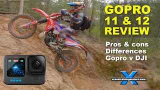 Gopro Hero11 & 12 review - a motorbike perspective︱Cross Training Enduro