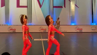 IDO World Champions | LYOVSHYNA YELYZAVETA  &  LYOVSHYNA DARIIA | Disco Dance Duo Female |UA